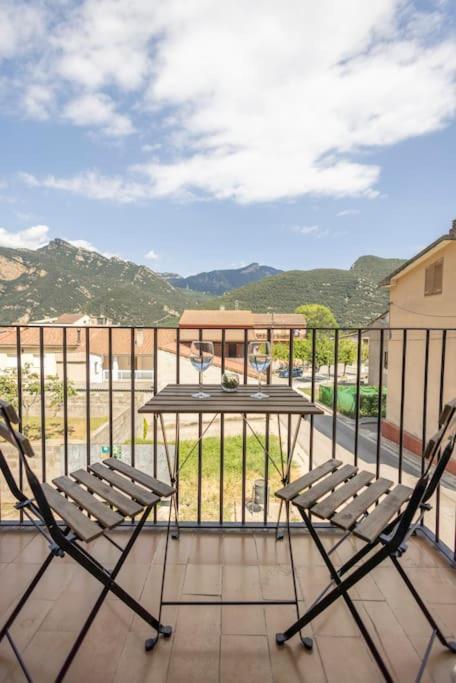 Ca La Serenitat Apartamento Acogedor Y Tranquilo Con Vistas En Rodonella Sant Jordi de Cercs Extérieur photo